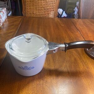 CorningWare 1 Qt Saucepan P-55-B with Glass Lid